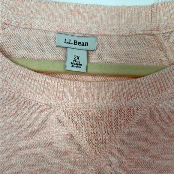 LL BEAN Pink Sweater - Picture 2 of 2